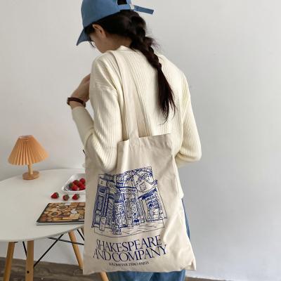 China DAIDAIMU Large Capacity Wholesale Fashion Durable Eco-Friendly Promotional Blank Canvas Tote Bags For Women for sale