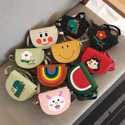 China Fashion Girl Shoulder Cross - Cute Body Bag Cartoon Printing Princess Girl Coin Purses Baby Clips Purses for sale