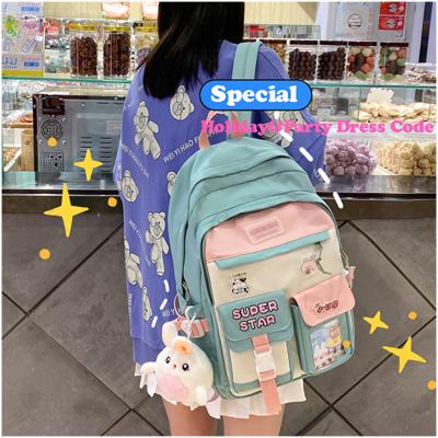 China DAIDAIMU Style High Capacity Vintage School Bag Backpack Kids Waterproof Japanese Korean Student Backpack Bag for sale