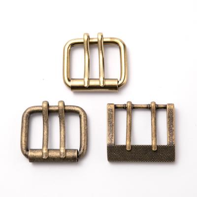 China Custom Leather Pin Buckle Pin Belt Buckle Logo Belt Buckles Zinc Alloy Leather Buckle for sale