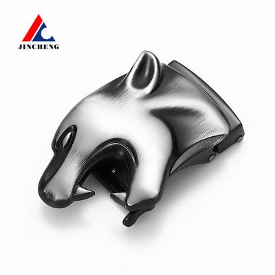 China Zinc Alloy Belt Buckle Custom Manufacturers Belt Buckle Head Animal Men's Alloy Belt Buckle Head for sale