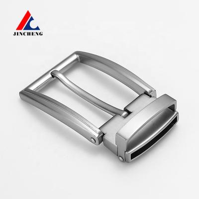 China Custom Logo Pin Buckle Image Pin Buckle Replaceable Buckle Men's Silver Belt Buckle As Buckle for sale