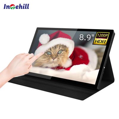 China Touch Screen Small Touch Screen Monitor 8.9 Inch 1080P Display For Raspberry Pi By Intehill for sale