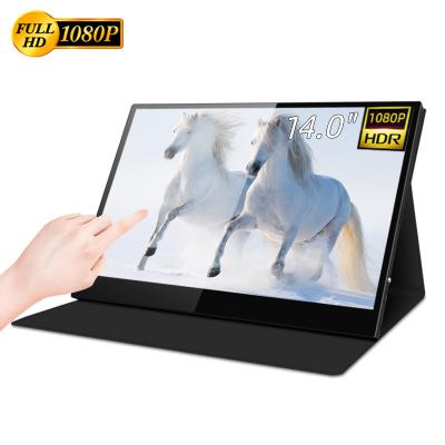 China Intehill Portable Touch Screen Touch Screen Display 15.6 Inch 1080P Monitor for sale