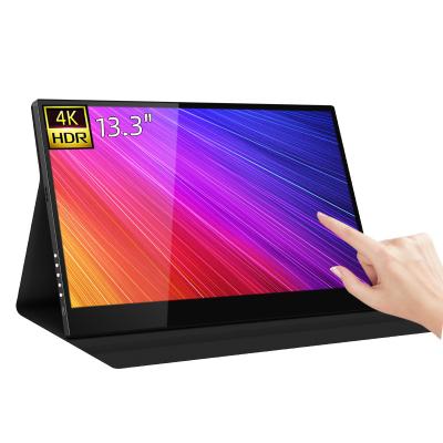 China Touch Screen 13.3inch 4K Portable Monitor Intehill for sale