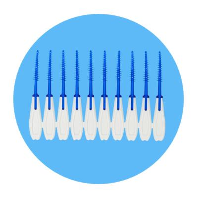 China Soft Gum Picks Interdental Toothpicks Made In Family China Factory for sale