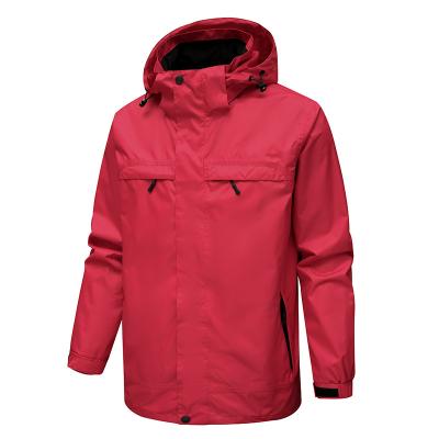 China Custom jaquetas dechausta hombre logo raincoats outdoor running hoody men crop raincoats spring waterproof polyester anorak jacket for sale