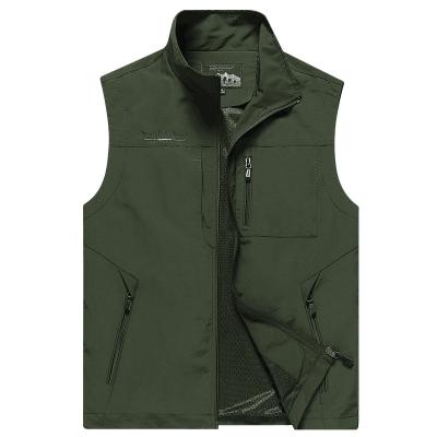 China QUICK DRY softshell work vest waist coat outdoor men lightweight tactical fishing vest for sale