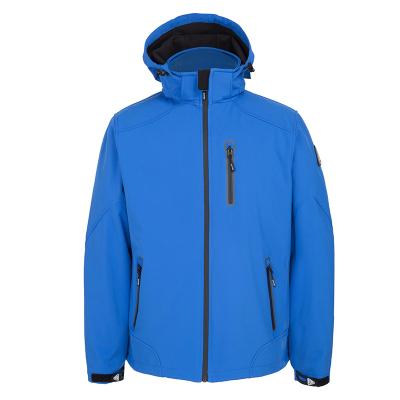 China Men's Breathable Outdoor Waterproof RPET Softshell Recycled Jacket for sale