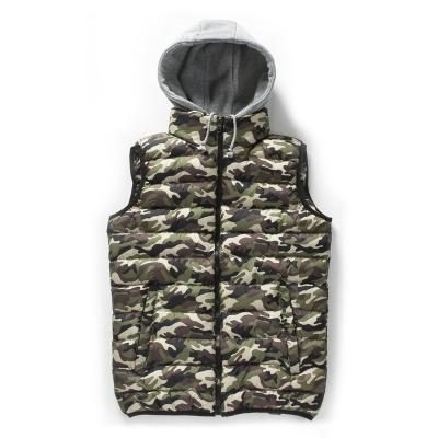 China Waterproof Fleece Hood Winter Wear Vest Mens Tactical T/C Vest for sale