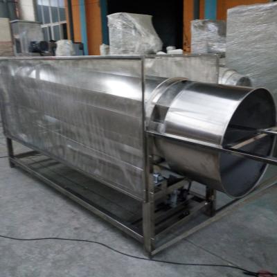 China Snack Factory GT - I /800 Puffed Food Spray Seasoning Single Drum Roll Turnover Seasoning Machine for sale