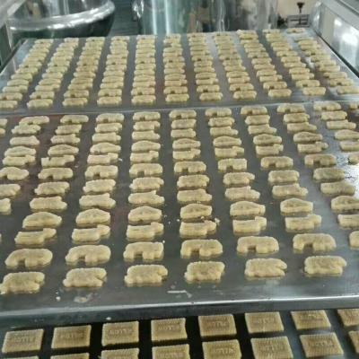 China Soft Snack Factory Stainless Steel Small Cookie Production Line for sale