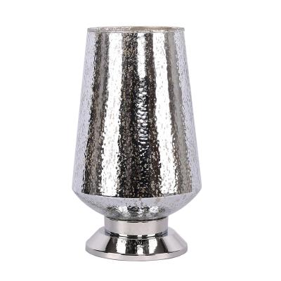 China Lighting Functions Metal Glass Up Light Polished Nickel Color Antique Mirror Color Table Lamp for sale