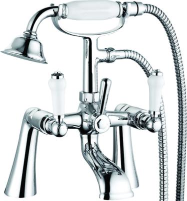 China Without Slide Bar Traditional Brass Chrome Bath & Shower Faucets Shower Taps Faucet Mixer for sale