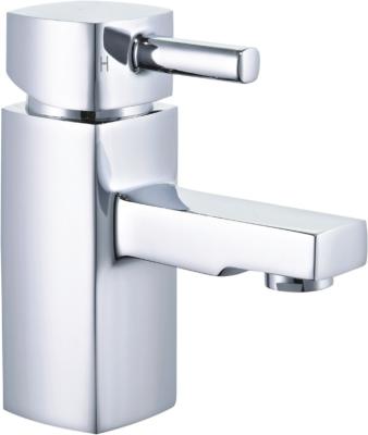 China Other Brass Chrome Bathroom Single Handle Basin Faucets Hot and Clod Water Mixer Taps for sale