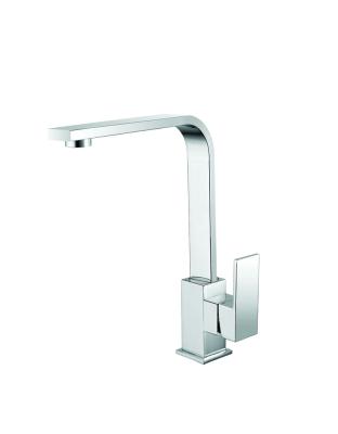 China Other Kitchen Faucet with Single Lever Kitchen Sink Mixer Taps Single Handle Single Hole Brass for sale