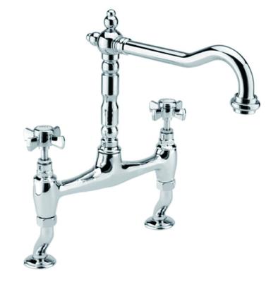 China Sense Faucets highest quality Double handles basin set in brass with pop up waste ceramic valve for old fashioned Bathroom for sale