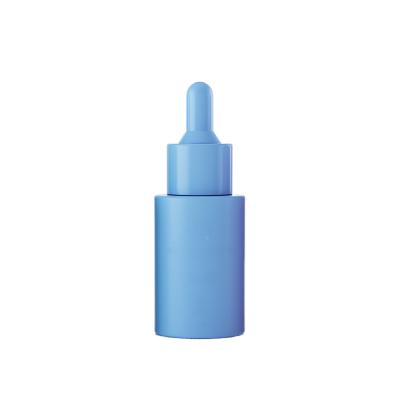 China Cosmetic Blue Dropper Bottles Oil Glass Bottle Dropper 30ml Glass Dropper Bottles for sale