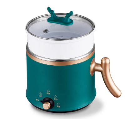 China Shabu-shabu 1.8L Outdoor Multifunctional Mini Quick Cooker Electric Hot Pot for sale