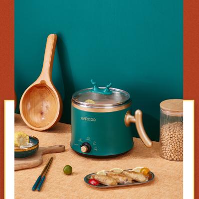 China Outdoor Color Electric Cooker Noodle Multifunctional Convenient Mini Lazy Cooking Pot for sale