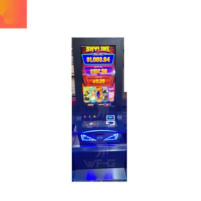 China Steel +arcrylic horizon 2 3 skill game machine 5 in 1 amusement vertical cabinets touch screen video game board for sale for sale