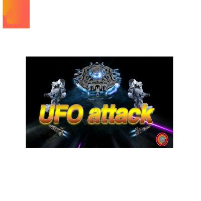 China Steel Skill Machine Skill Fish Attack UFO +arcrylic 8 Players Fish Video Tabletop Game For Sale for sale