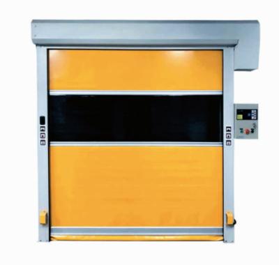 China Cleanroom Air Shower Fast Rolling Shutter Door Automatic Customized Size for sale