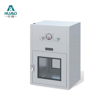 China Customizable Cleanroom Pass Box With Electronic Controller And High-Efficiency Filtration For Optimal Performance Cleanroom Pass Through Box for sale