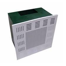 China High Efficiency Cleanroom Hepa Filter Box Liquid Tank Air Supply Outlet Galvanized Plate for sale