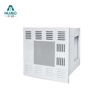 China Modular Hepa Filter Terminal Box For Clean Room Gel Sealed Air Filtration for sale