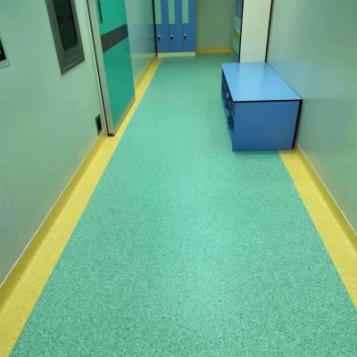 China Homogeneous Commercial Pvc Flooring For Hospital Shopping Mall Office for sale