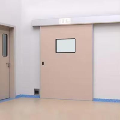 China Clean and Safe Workspace with Antibacterial Electrostatic Spray Cleanroom Automatic Sliding Door for sale