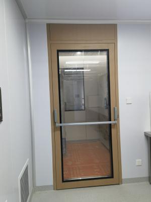 China GMP Cleanroom Door System Panic Bar With World Lock High Security for sale