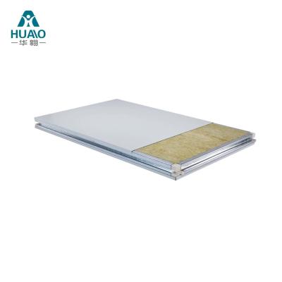 China High Density Handmade Cleanroom Sandwich Panel , Rock Wool Sandwich Board for sale