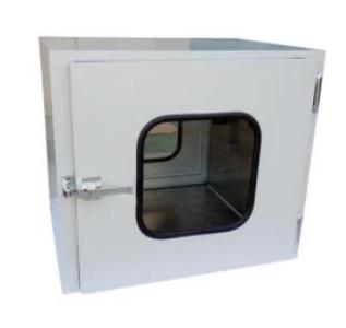 China HVAC SUS Static Cleanroom Pass Box With UV Lamp In Pharmaceutical Industry for sale