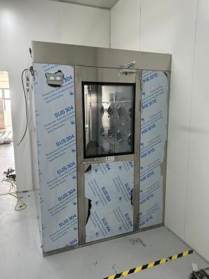 China Stainless Steel Cleanroom Air Shower Automatic Door Air Shower Unit for sale