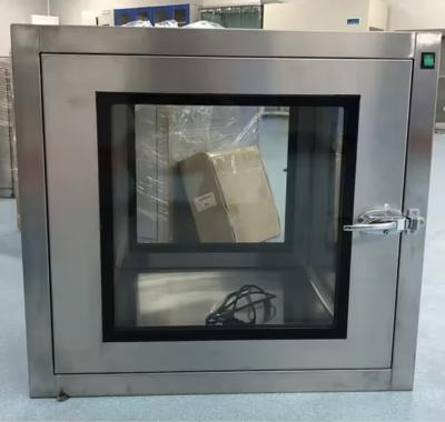 China Electronic Interlock Clean Room Pass Through Box , Static Lab Industrial Pass Box for sale