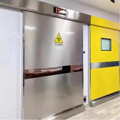 China HUAAO hospital CT Room X-ray lead lined door lead armored door automatic sliding door for sale