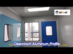 architectural anodized cleanroom aluminum profile corrosion resistance lightweight