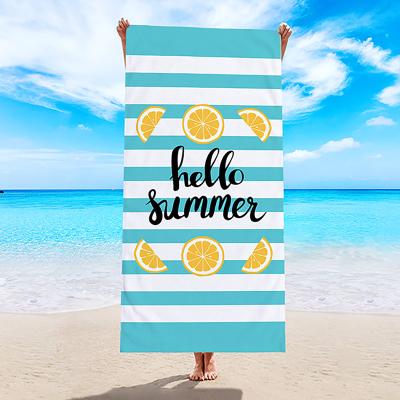 China Adult Beach Towel Fil-dye Geometric Simple Thick Safe For Kids Jacquard Stripe Classic Home Bath Towel 180*90CM for sale