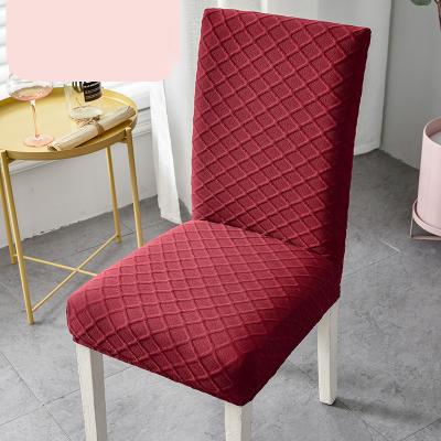 China Modern Minimalist Thicken Elastic Universal Seat Cover Stretch Cushion Cover Hotel Dining Table Chair Home Cover for sale