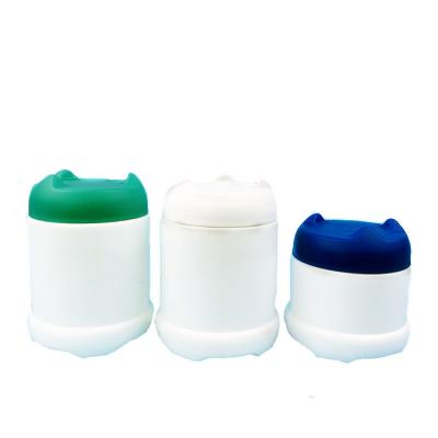 China BPA Free Empty Plastic Pet Pill Medicine Bottle Canister 300 Ml With Cat Shape Cap for sale