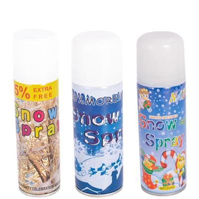 China Tinplate Aluminium Spray Can Bottle Artificial Snow Aerosol Spray ODM for sale