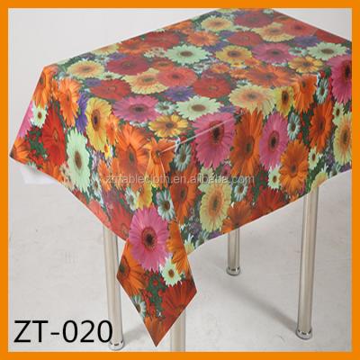 China Oilproof New Product Promotion Home Use Multicolor PVC Table Cloth In Rolls for sale