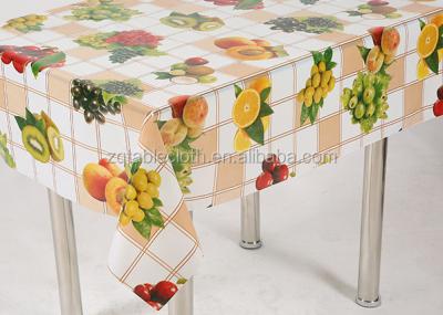 China 2016 Oilproof PVC Plastic Tablecloth Super Clear Table Cover In Roll for sale