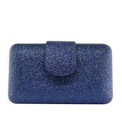 China Sparkle Customized PU Leather Women Party Evening Clutches Sparkleing Glitter Wedding Cross - Body Purse for sale