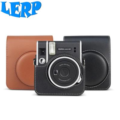 China Anti-water Lerp&Anti-waterproof PU Camera Bag For Instax Fujifilm Instax mini 40 mini 40 Camera for sale