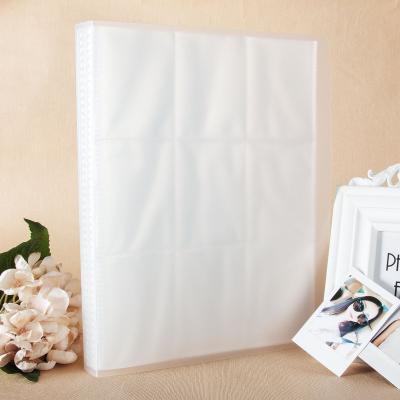 China High Quality Lerp& Custom Design Clear Transparent Plastic Cover Fancy 4x6 Photo Album Wholesale for sale