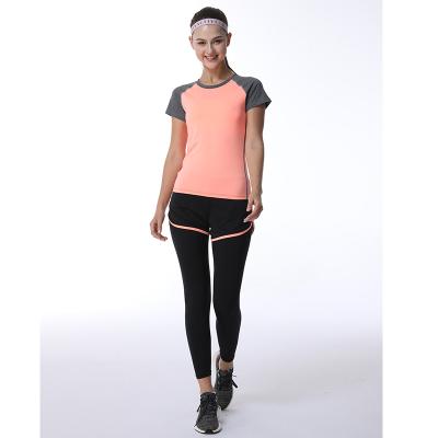 China Low Moq Breathable High Quality Women Tank Top Legging Clothes Gym Fitness Sportwear for sale