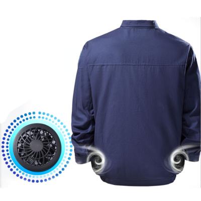 China New Design Product Clothing Summer Air Conditioner Workwear Fan Jacket QUICK DRY Three Colors Are Available for sale